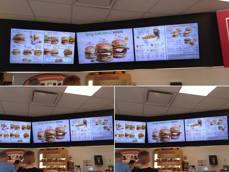 A&W Canada Menu