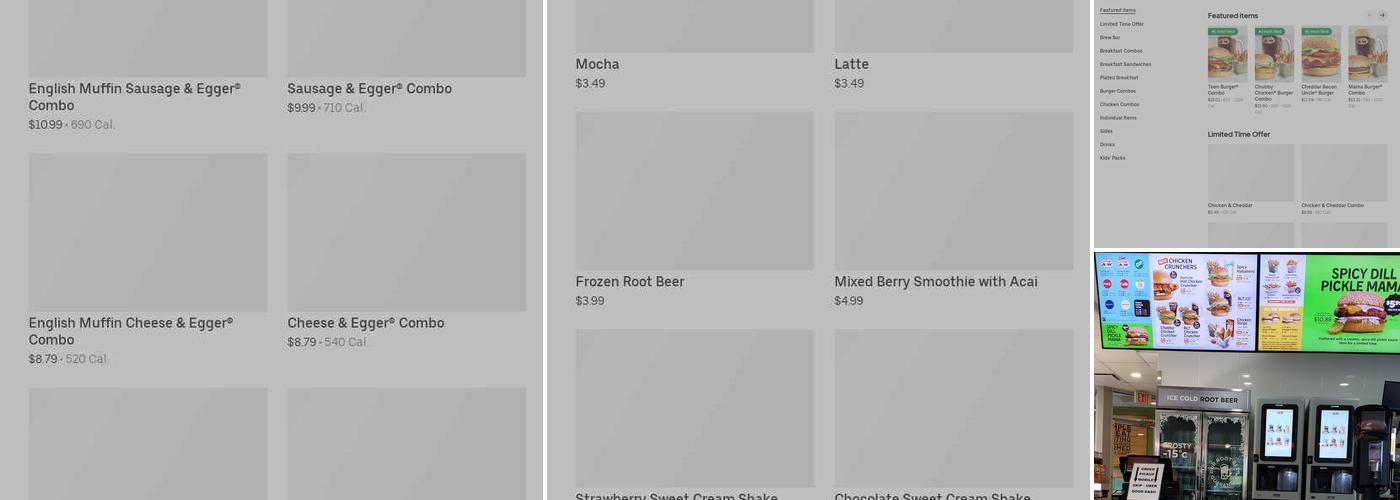 A&W Canada Menu