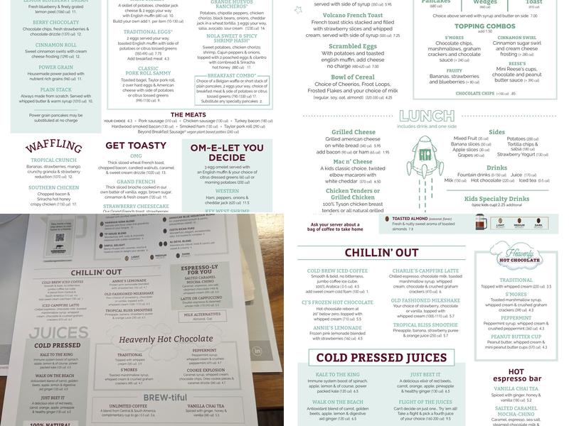 Turning Point of Doylestown Menu
