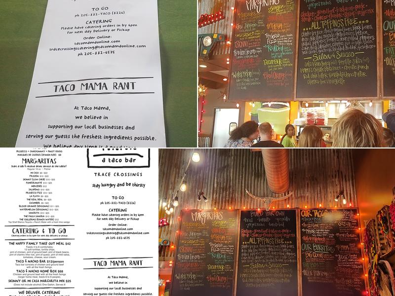 Taco Mama - Trace Crossings Menu