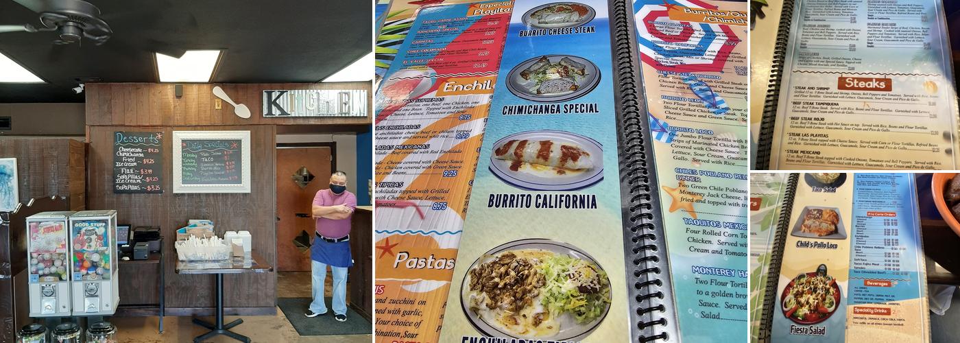 Las Playitas Greers Ferry Menu