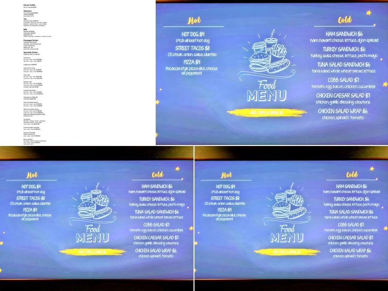 Constant Grind Menu