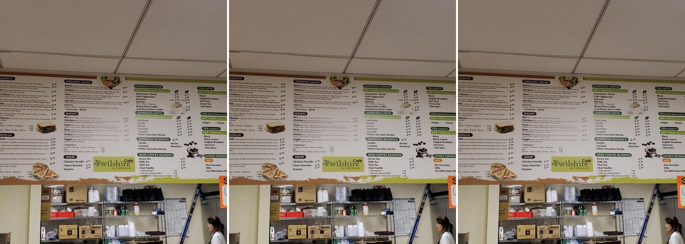 Sprouts cafe Menu