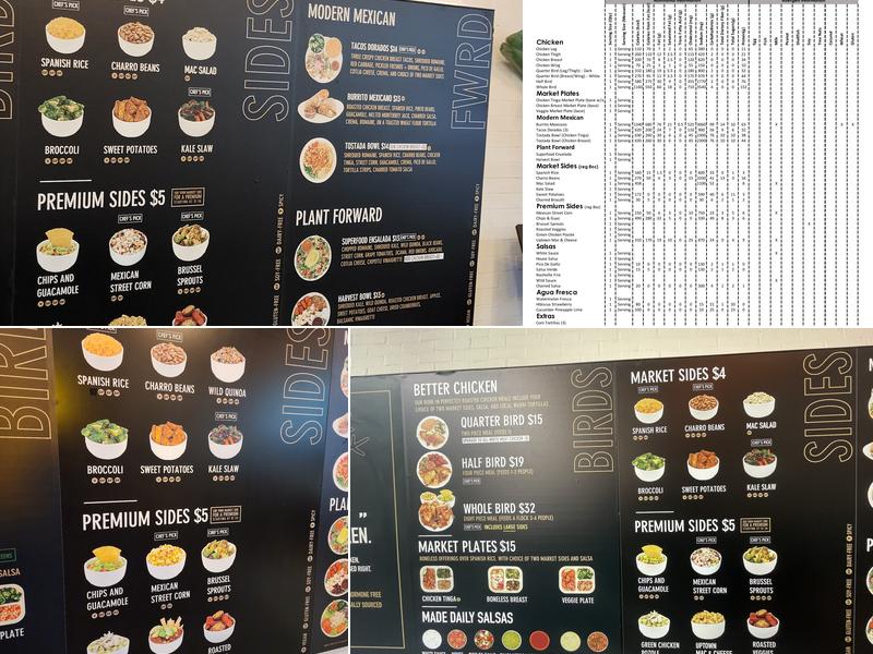 WILDBIRD Menu