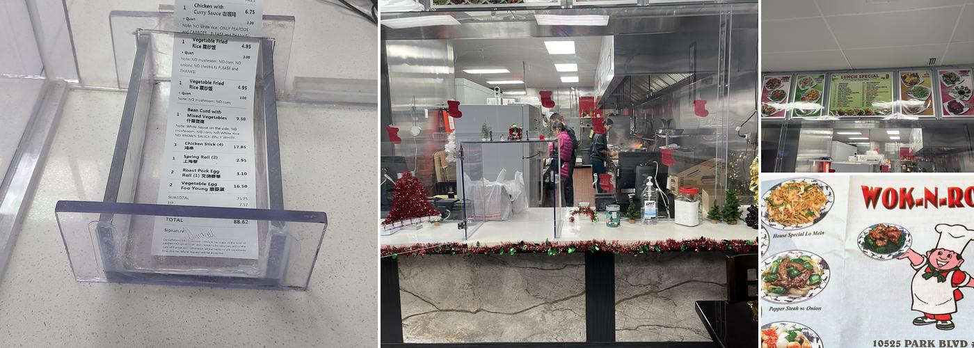 WOK-N-ROLL Menu