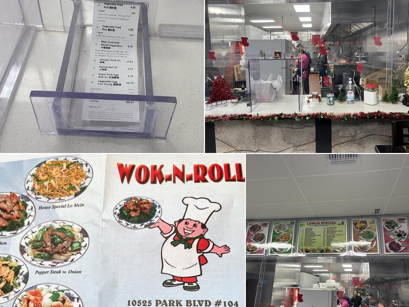 WOK-N-ROLL Menu