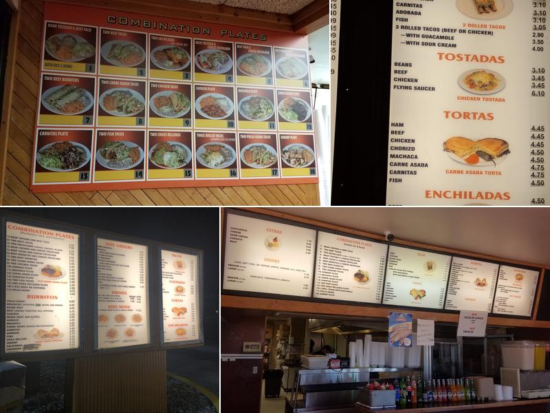 Albertacos Menu