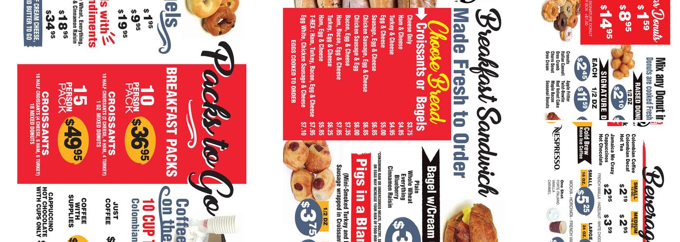 Dough in The Box Fulton Industrial Menu