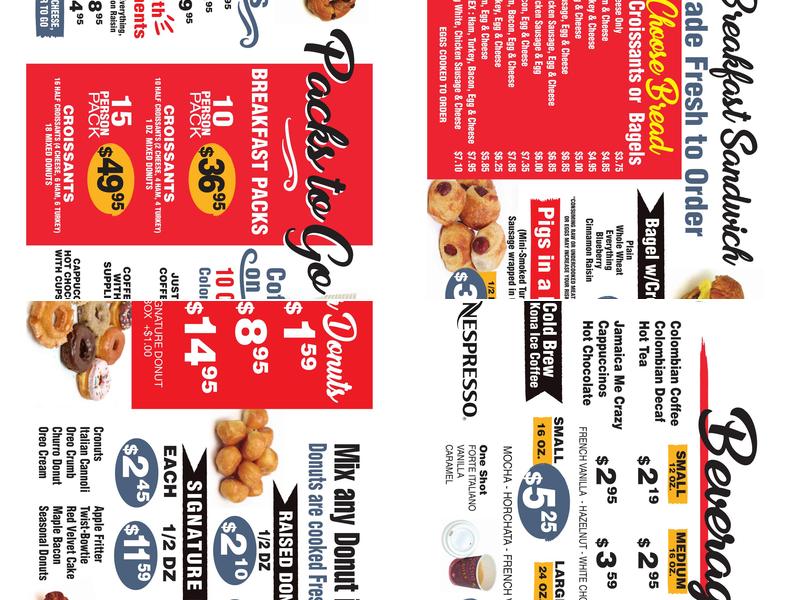 Dough in The Box Fulton Industrial Menu