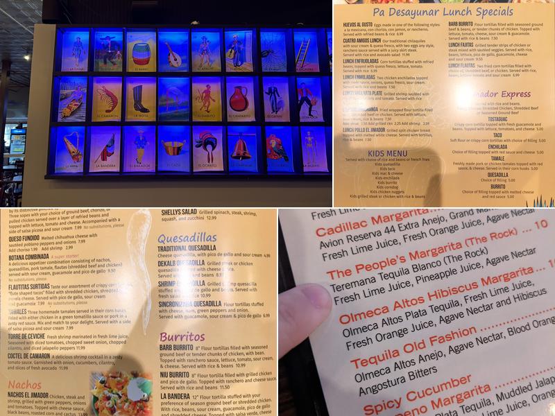 EL JIMADOR MEXICAN GRILL Menu