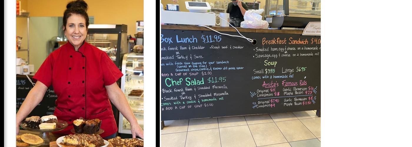 Anita's Famous Rolls Bakery & Box Lunch Menu