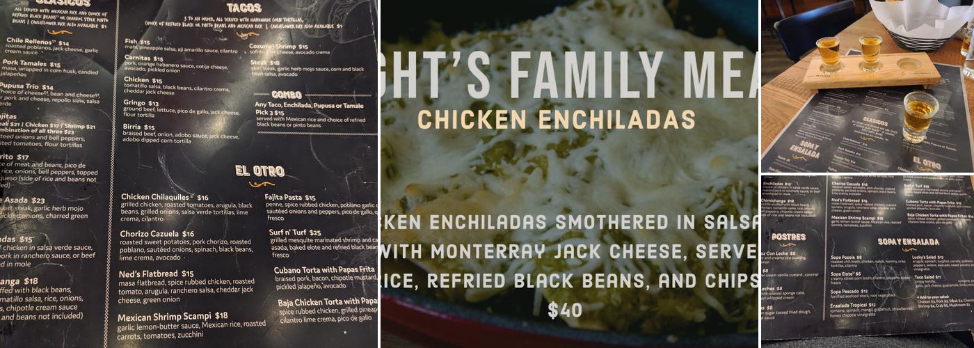 El Guapo Menu