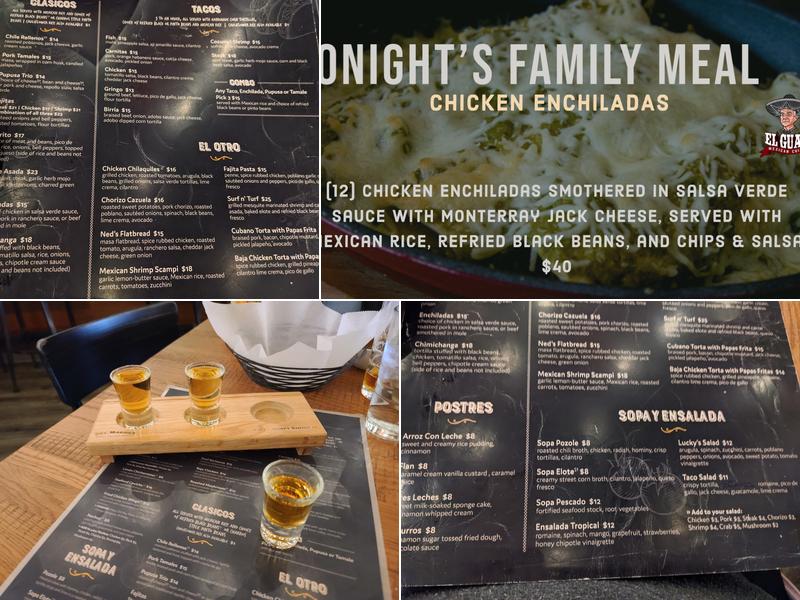 El Guapo Menu
