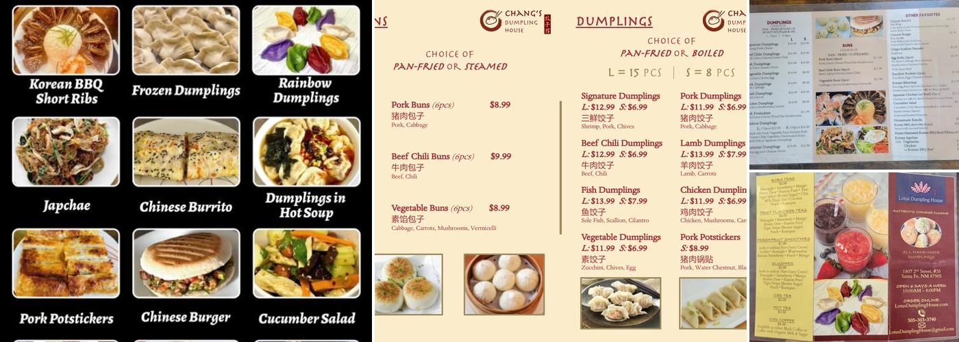 Lotus Dumpling House Menu