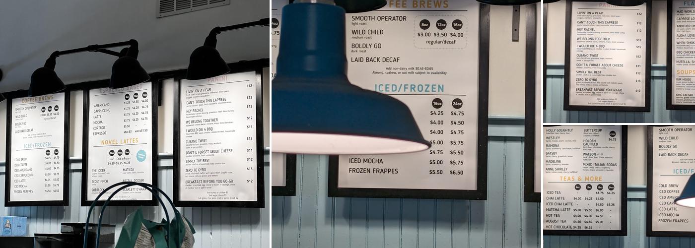 Mama Hawk's Kitchen & Coffee Menu