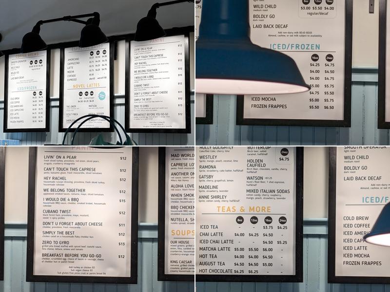Mama Hawk's Kitchen & Coffee Menu