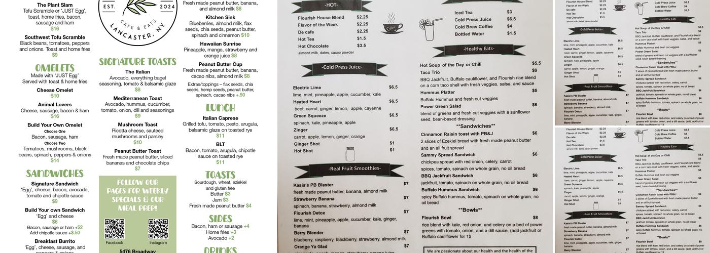 Balanced Bite Menu