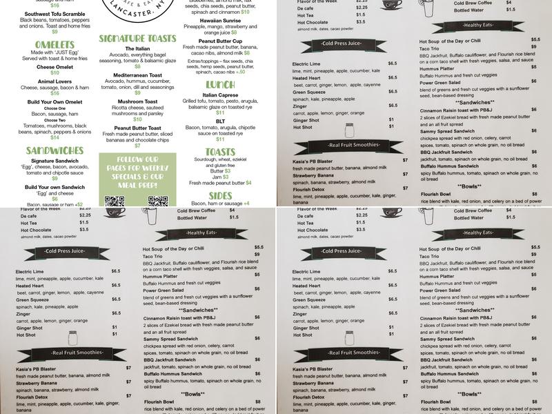 Balanced Bite Menu