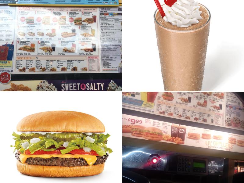 Sonic Drive-In Menu