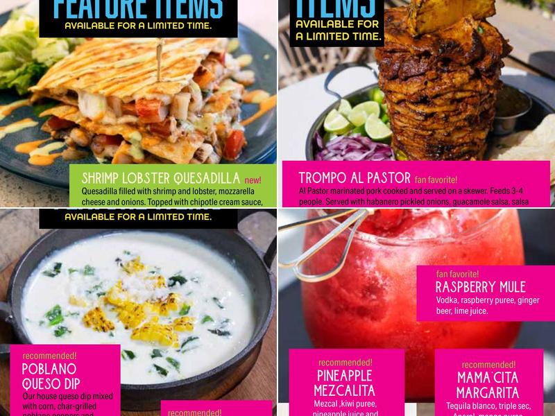 Agave Azul Modern Mex & Cantina Menu