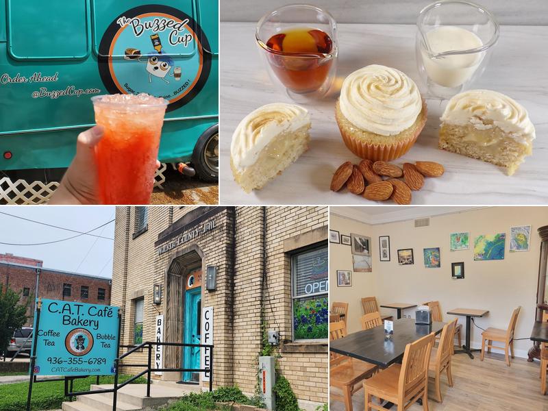 C.A.T. Cafe Bakery - Coffee, Art, Tea Inside the old Walker County Jail, 1012 University Ave, Huntsville