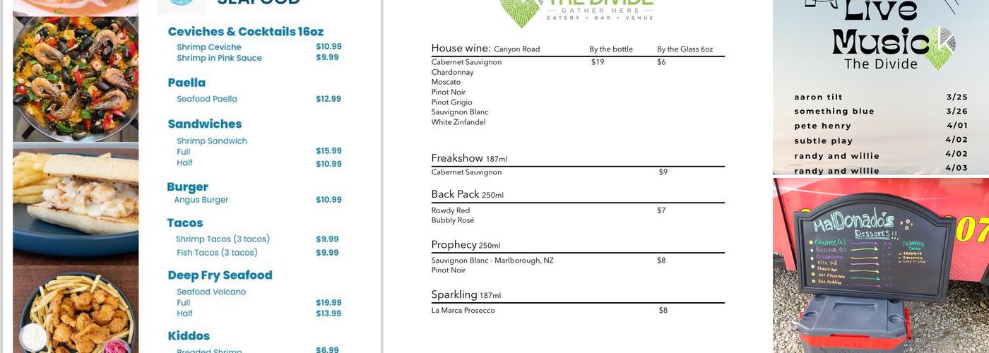 The Divide Menu