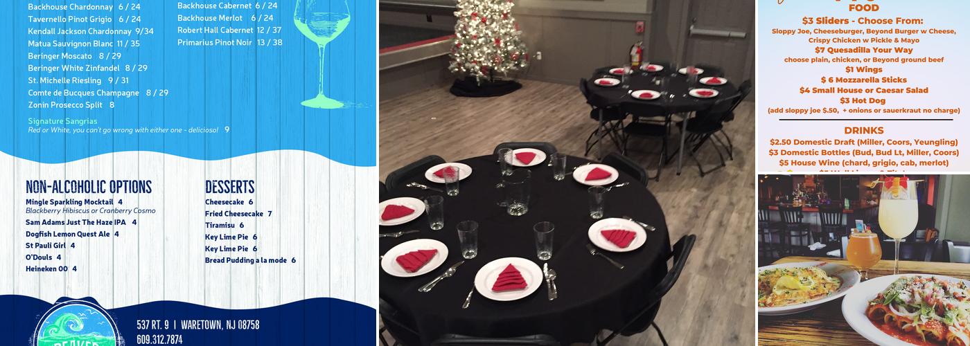 Breakers Kitchen And Tap Menu