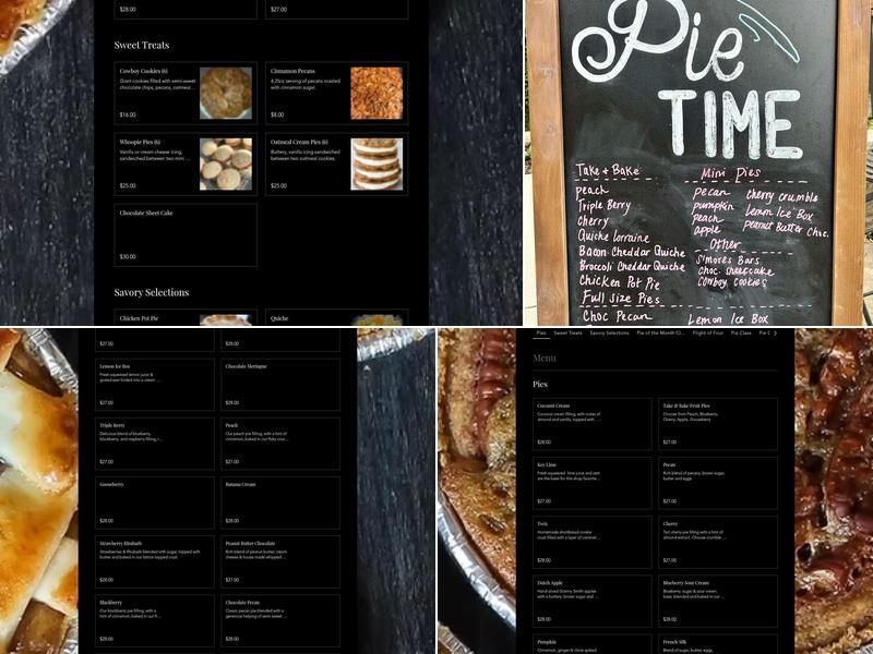 Pie Time Menu