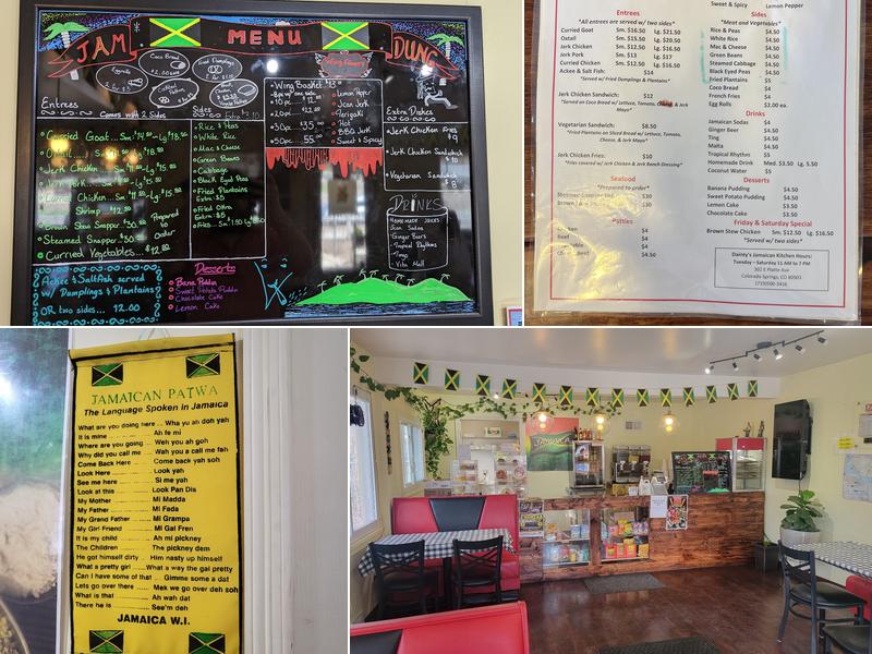 Dainty's Kitchen Menu