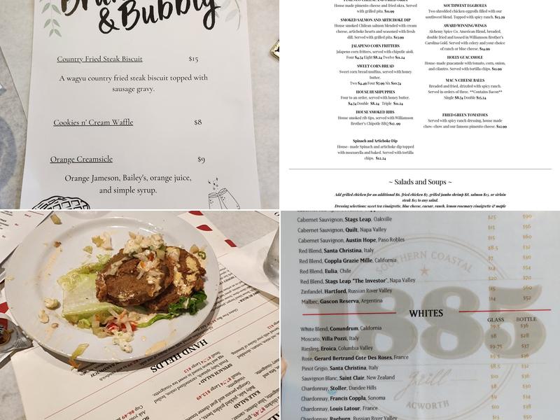 1885 Grill- Acworth Menu