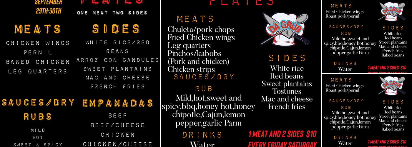 Da grub Menu