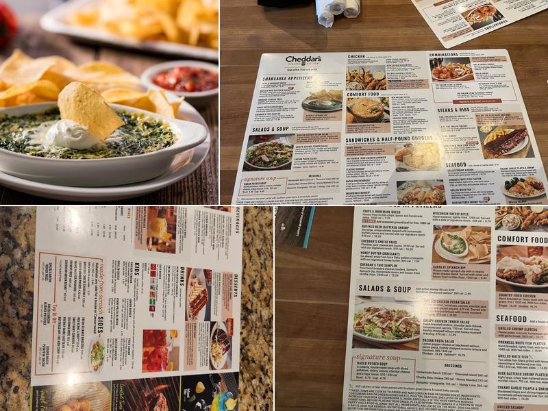 Cheddar's Scratch Kitchen Menu