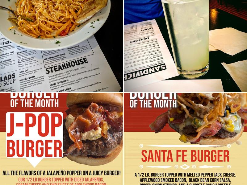 The Iron Horse Charitone Menu