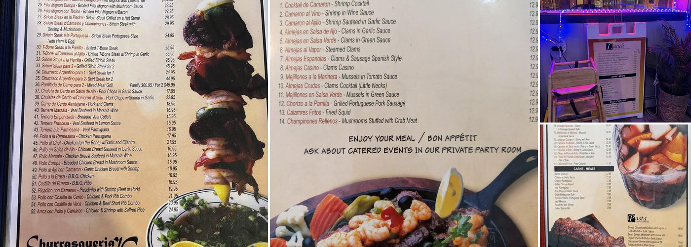 Churrasqueria JC Menu