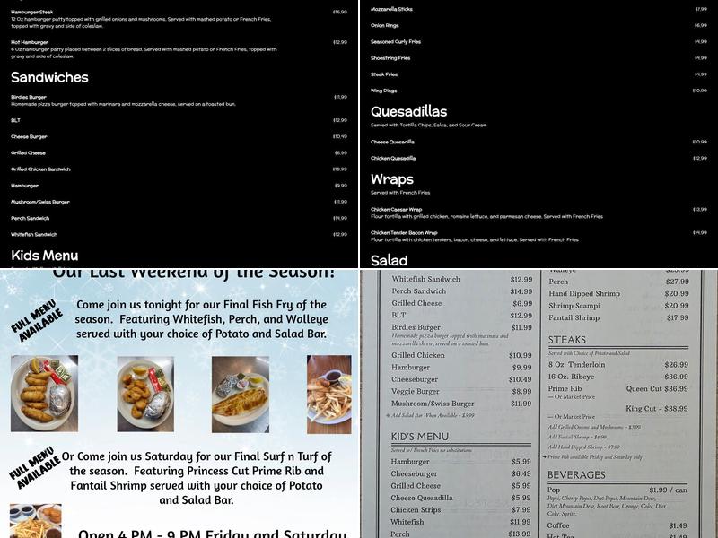 Mona & Co Restaurant Menu