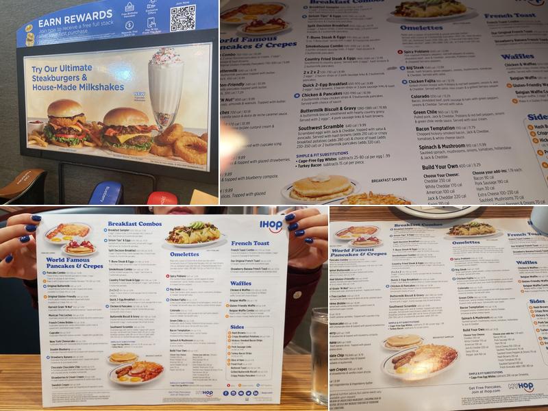 IHOP Menu