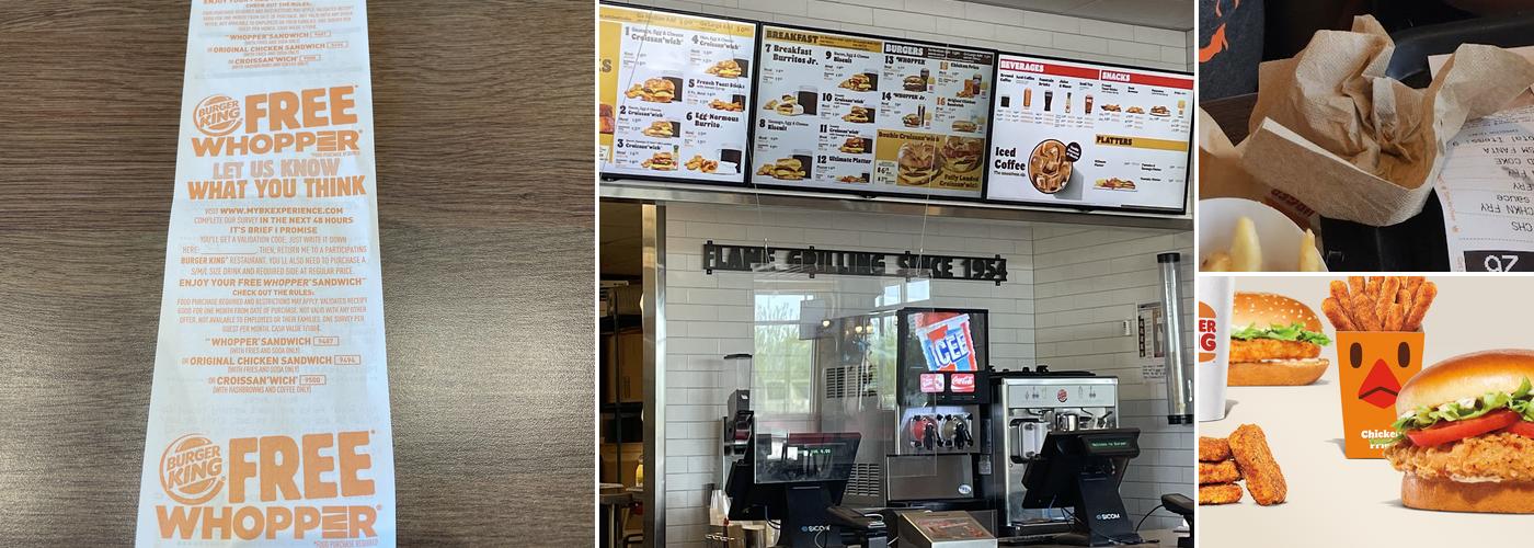 Burger King Menu