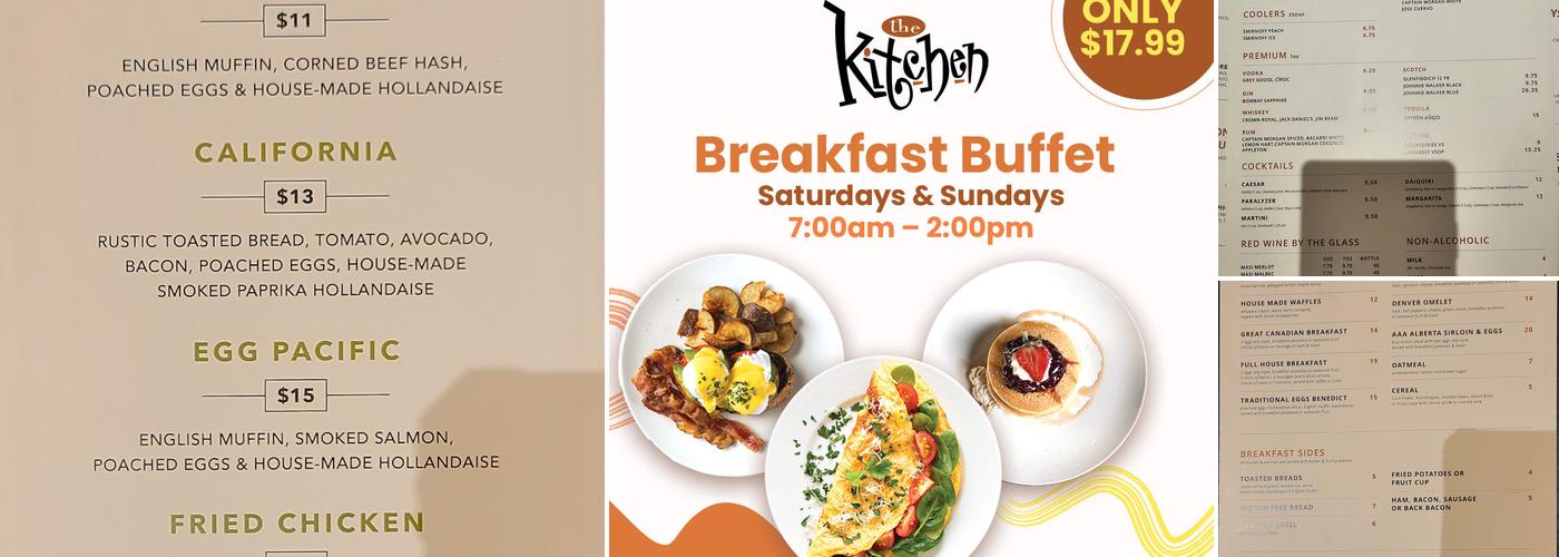 The Kitchen Restaurant Menu