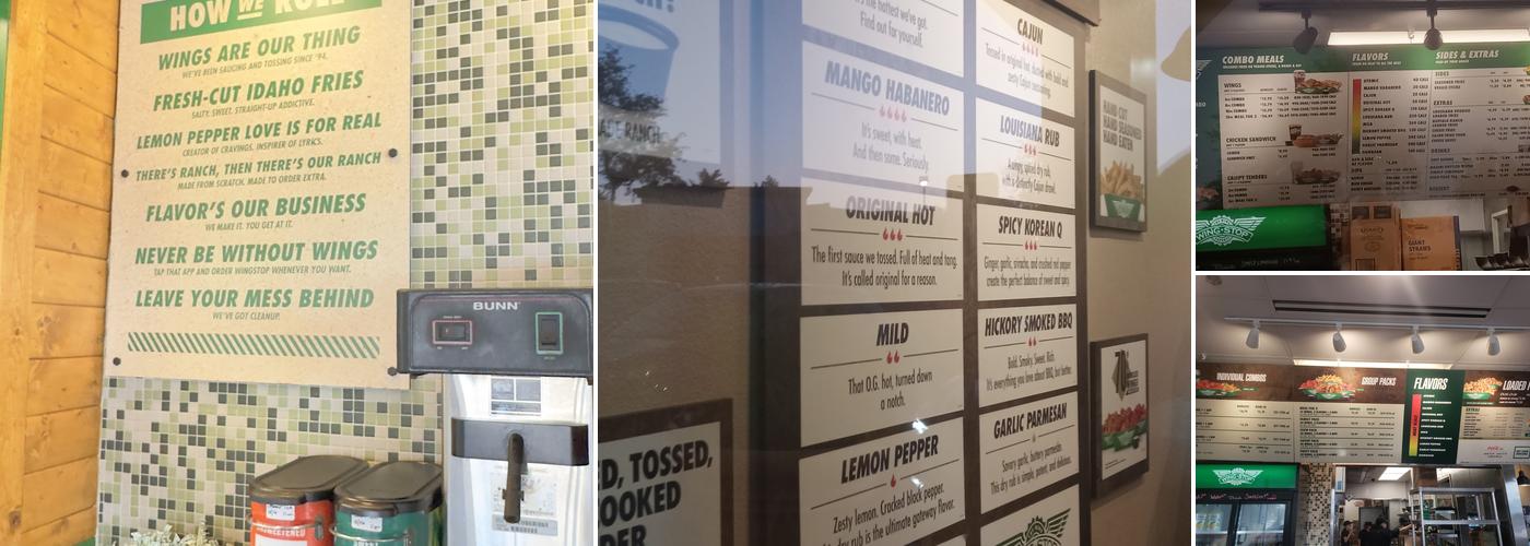 Wingstop Menu