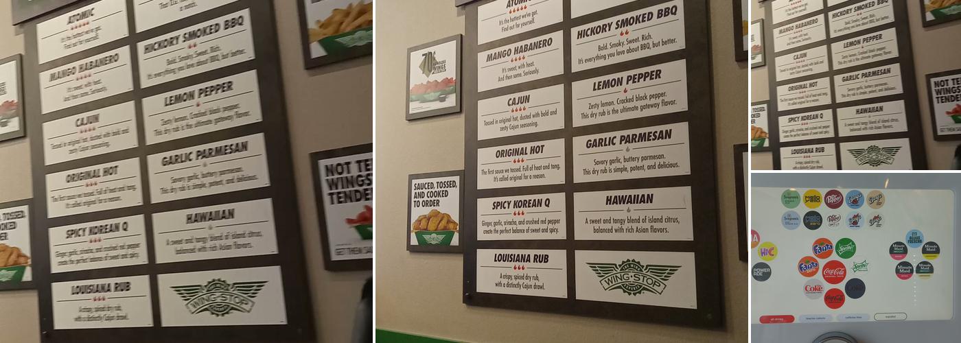 Wingstop Menu