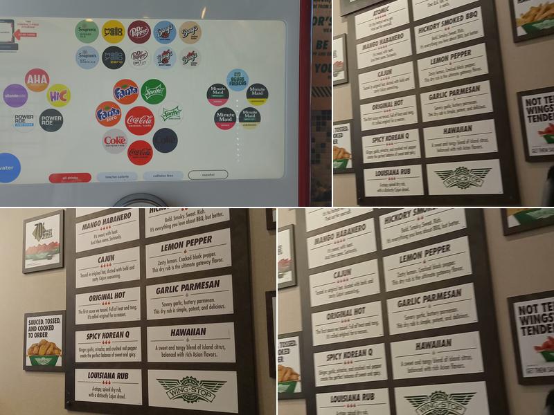 Wingstop Menu