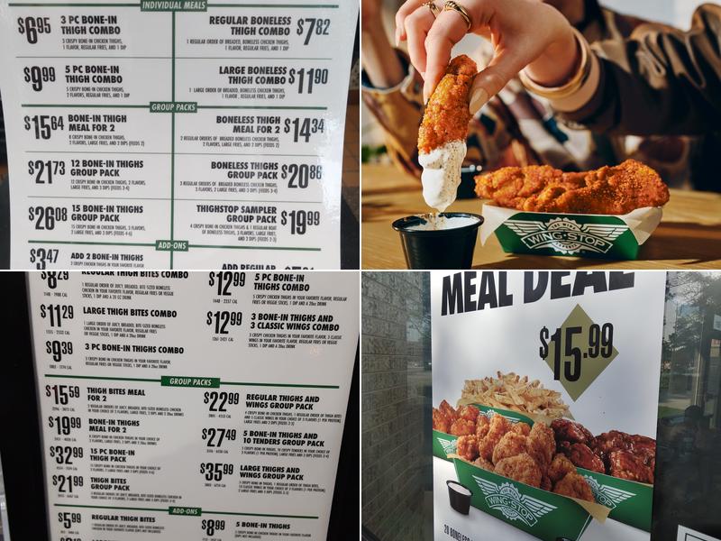 Wingstop Menu