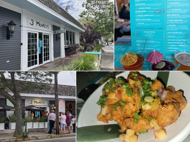 3 Monkeys 554 MA-28, Harwich Port