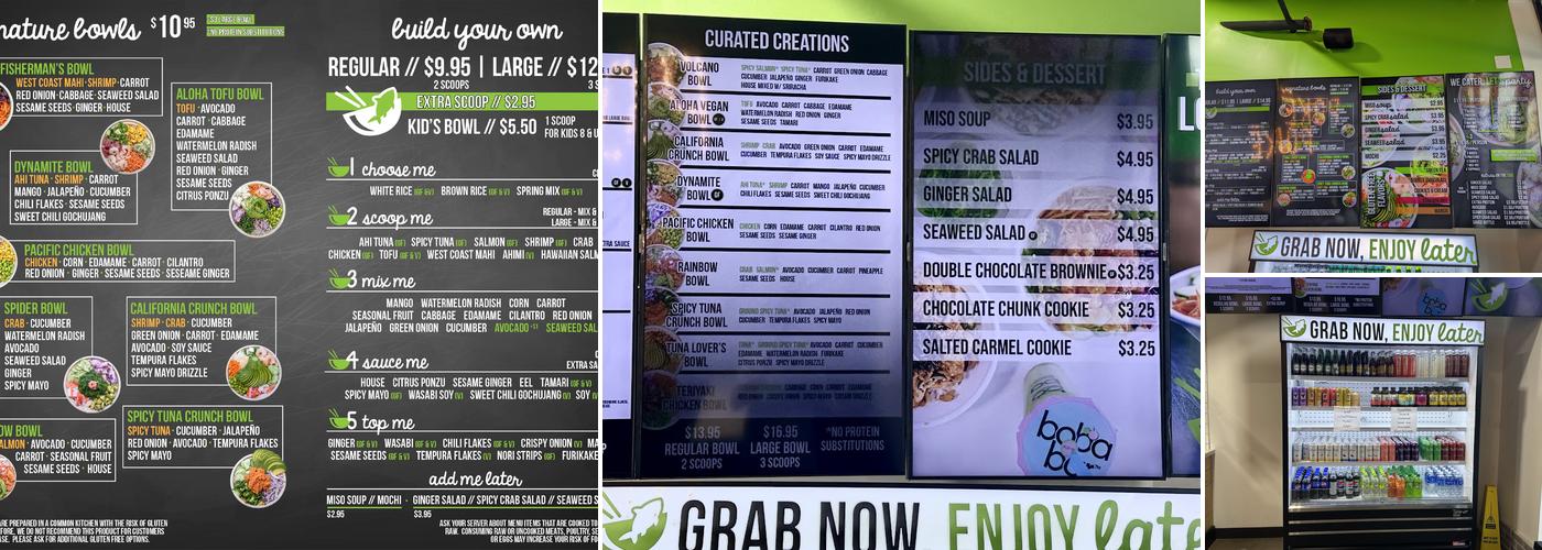 Poke Poke - Sushi Unrolled Menu