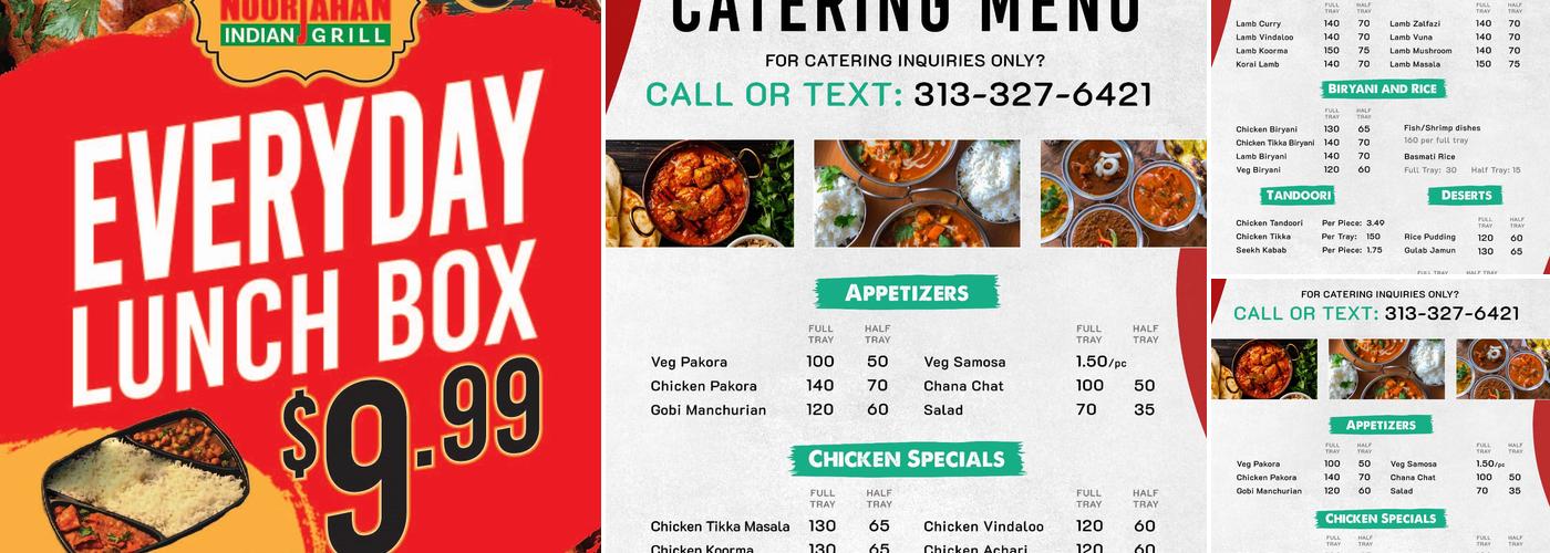 Noorjahan Indian Grill (Mack/Cadieux) Menu