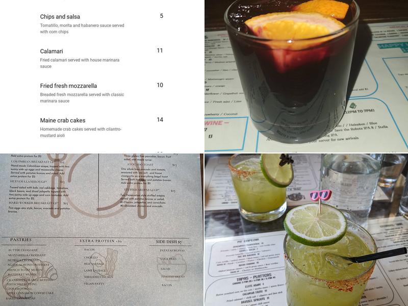 Calaveras Corner Menu