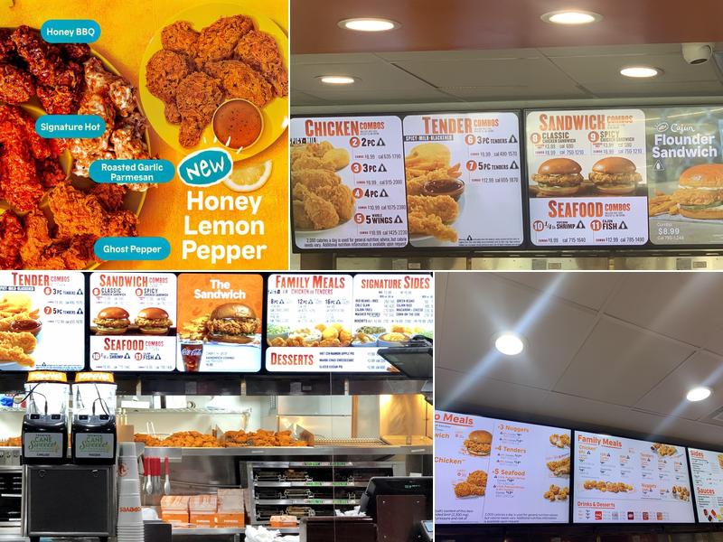 Popeyes Louisiana Kitchen Menu