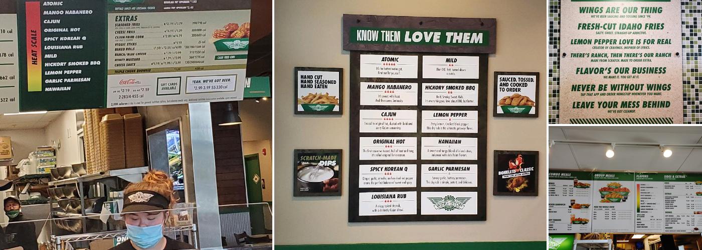 Wingstop Menu