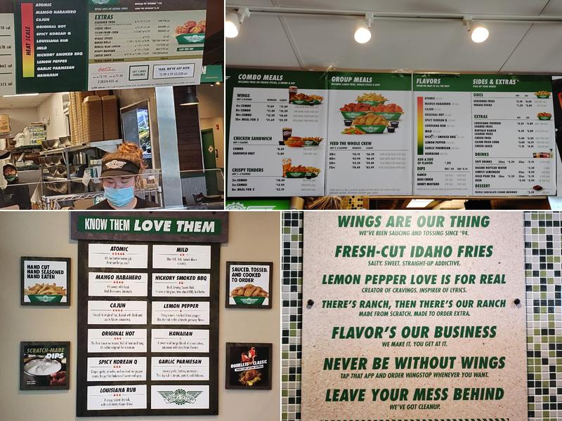 Wingstop Menu