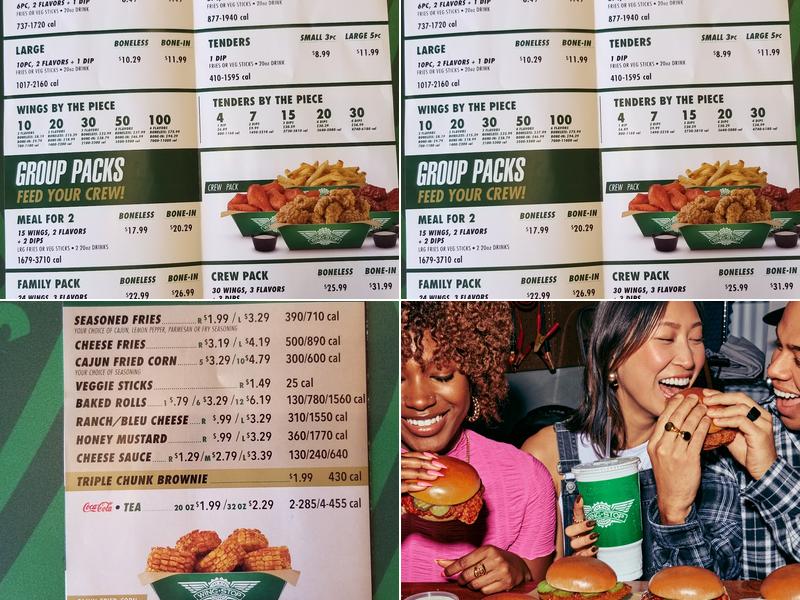 Wingstop Menu